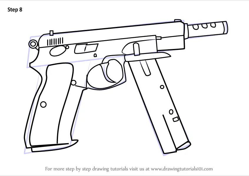 Cz 75 чертеж