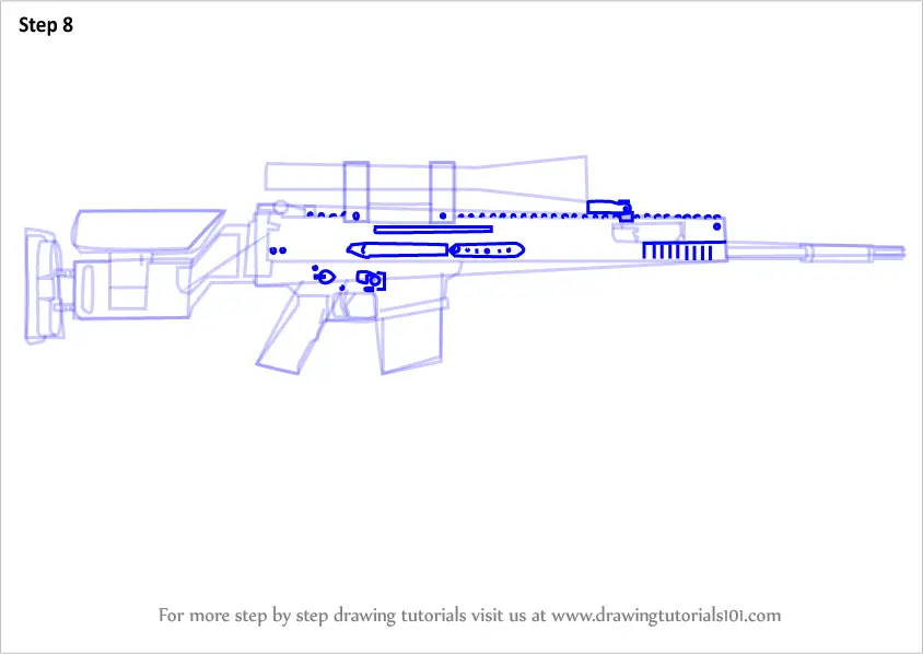 Как нарисовать p90