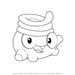 How to Draw Toss from Cut the Rope