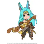 How to Draw Luca from Dragalia Lost