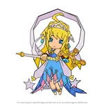 How to Draw Zethia from Dragalia Lost