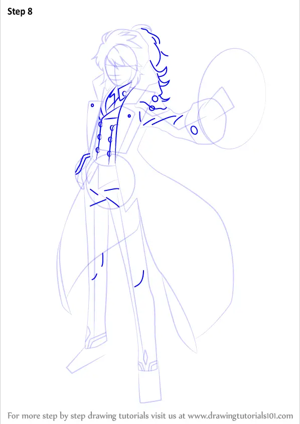 Learn How To Draw Add From Elsword Elsword Step By Step Drawing