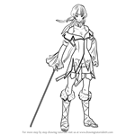 How to Draw Athena from Fire Emblem printable step by step drawing ...