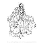 How to Draw Azura from Fire Emblem