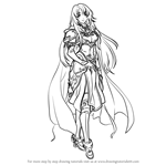How to Draw Cecilia from Fire Emblem