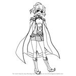 How to Draw Delthea from Fire Emblem