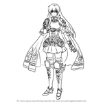 How to Draw Eirika from Fire Emblem
