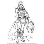 How to Draw Eldigan from Fire Emblem