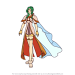 How to Draw Elincia from Fire Emblem