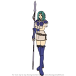 How to Draw Fiora from Fire Emblem