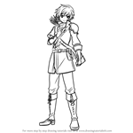 How to Draw Gordin from Fire Emblem