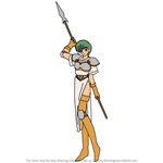 How to Draw Hermina from Fire Emblem