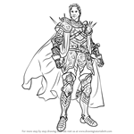 How to Draw Jagen from Fire Emblem