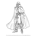 How to Draw Michalis from Fire Emblem