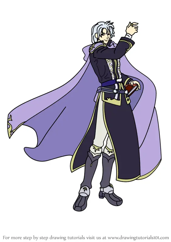 Learn How to Draw Pent from Fire Emblem (Fire Emblem) Step by Step ...