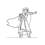 How to Draw Raigh from Fire Emblem
