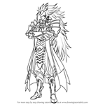 How to Draw Ryoma from Fire Emblem printable step by step drawing sheet ...