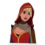How to Draw Assassin Sarah from Fortnite