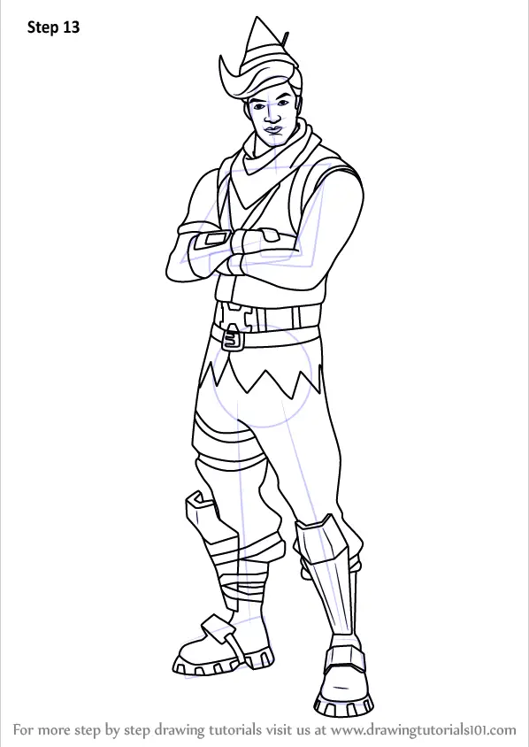 Download Learn How to Draw Codename ELF from Fortnite (Fortnite ...