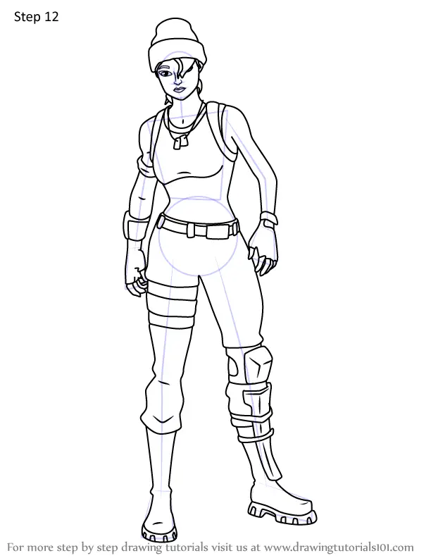 fortnite coloring pages recon expert