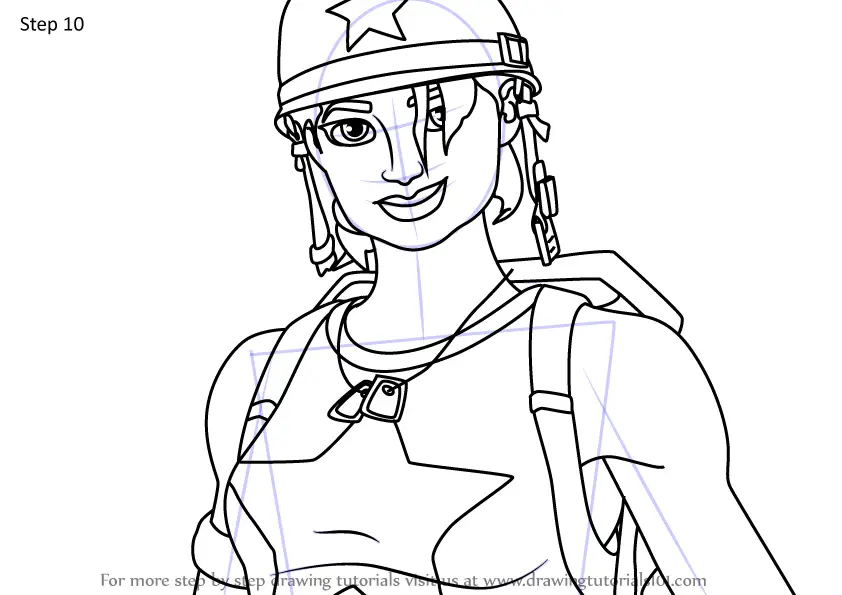 Learn How to Draw Rescue Trooper Ramirez from Fortnite ...