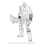 How to Draw Kratos from God of War