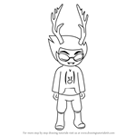 How to Draw Dammek from Hiveswap