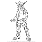 How to Draw Torn from Jak and Daxter