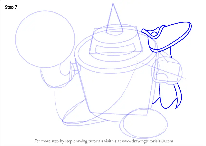 Learn How to Draw Masher from Kirby (Kirby) Step by Step : Drawing ...