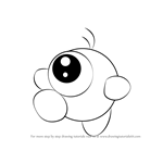 Learn How to Draw Waddle Doo from Kirby (Kirby) Step by Step : Drawing ...