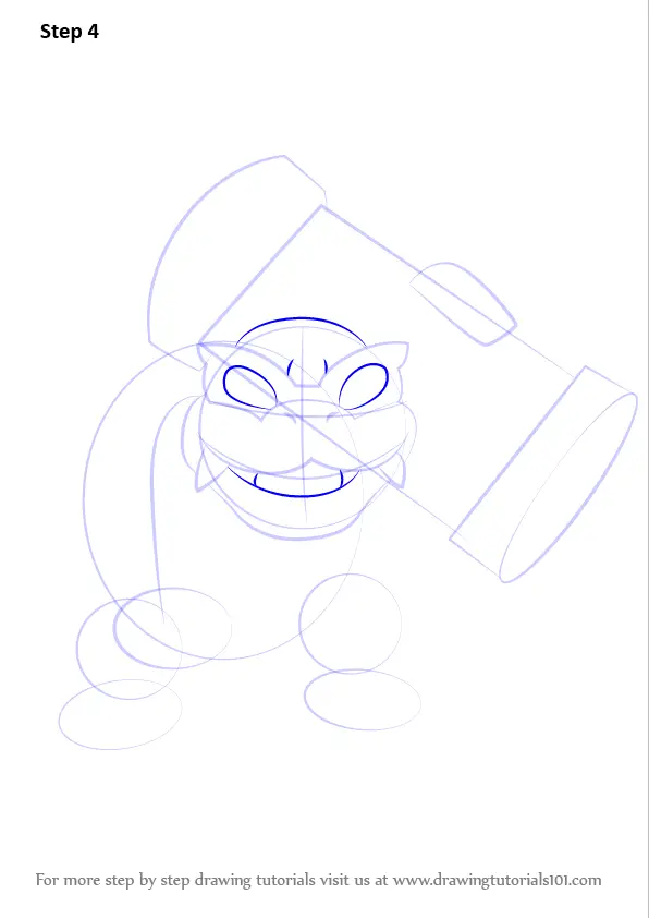 Learn How to Draw Roy Koopa from Koopalings (Koopalings) Step by Step