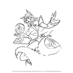 How to Draw Ahri from League of Legends