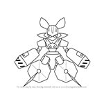How to Draw Boarbooster from Medabots