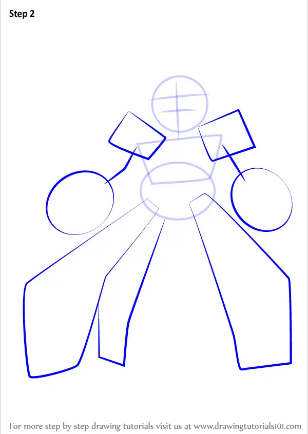 Learn How to Draw Dr. Bokchoy from Medabots (Medabots) Step by Step ...