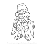 How to Draw Frontline from Medabots