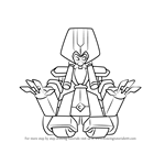 How to Draw Great Kabuki from Medabots