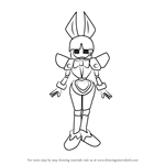 How to Draw Hopstar from Medabots