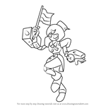 How to Draw Marche from Medabots