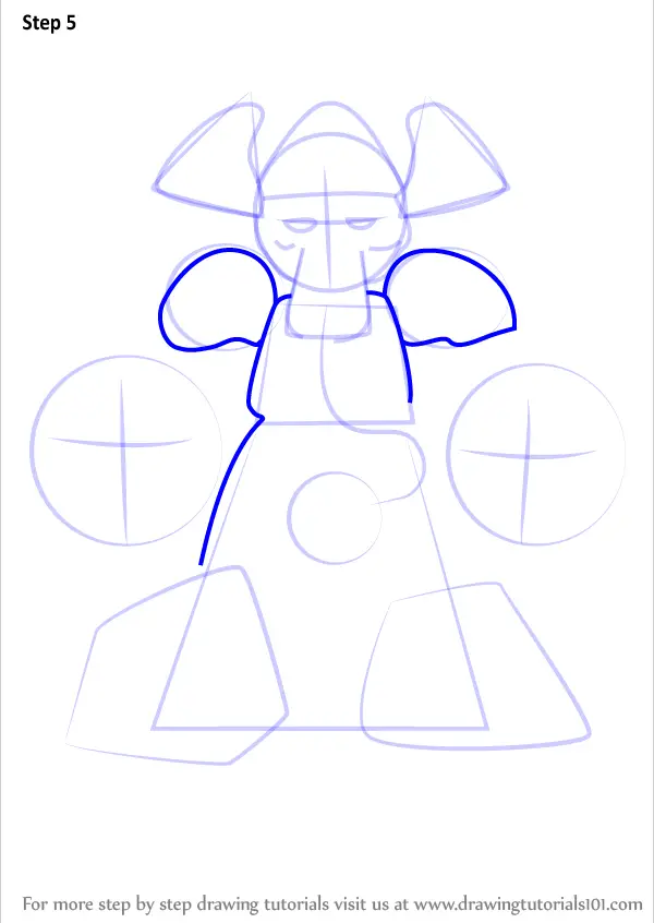 Learn How to Draw Megaphant from Medabots (Medabots) Step by Step ...