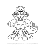 How to Draw Multikolor from Medabots