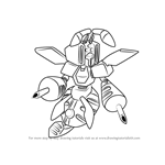 How to Draw Propolis from Medabots