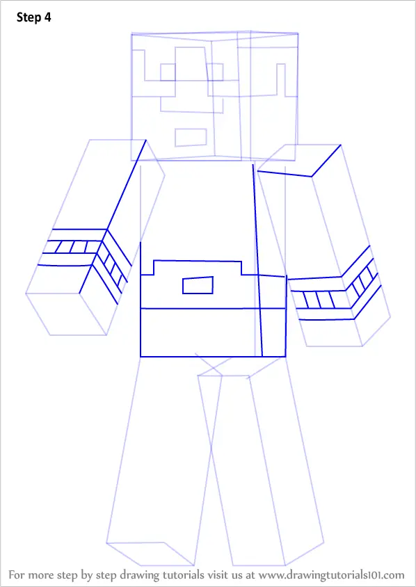 Learn How to Draw Magnus from Minecraft (Minecraft) Step by Step ...