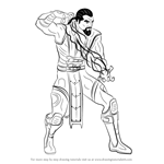 How to Draw Shang Tsung from Mortal Kombat