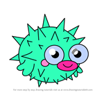 How to Draw Blurp from Moshi Monsters