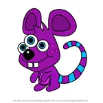How to Draw Ratty from Moshi Monsters