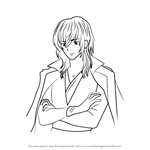 How to Draw Vanderwood from Mystic Messenger