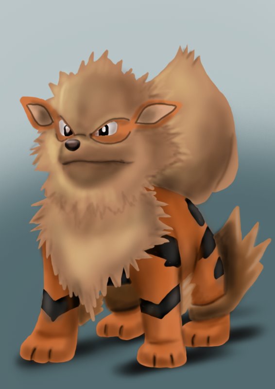 Learn How to Draw Arcanine from Pokemon GO (Plants vs. Zombies) Step by