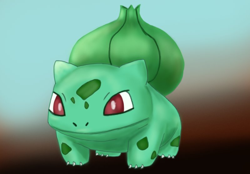 Learn How to Draw Bulbasaur from Pokemon GO (Pokemon GO) Step by Step ...