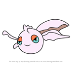 How to Draw Goldeen from Pokemon GO