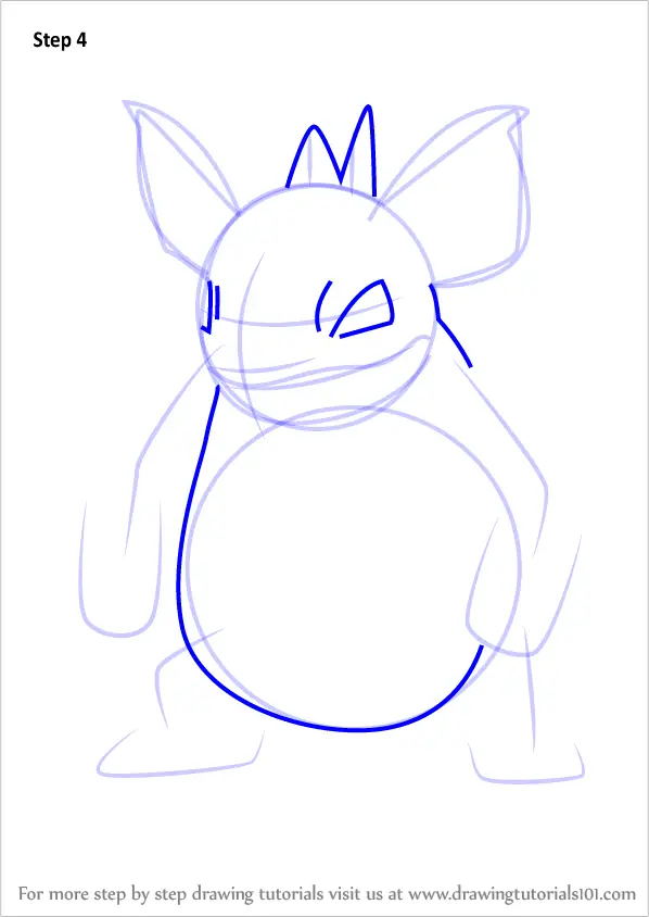 Learn How to Draw Nidoqueen from Pokemon GO (Pokemon GO) Step by Step ...